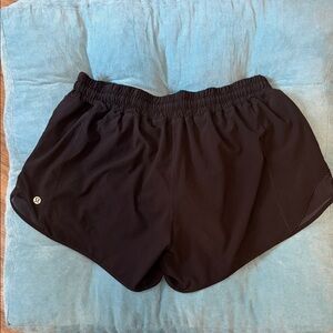 Lululemon Women's Black Lightweight Sport Athletic Running Workout Shorts